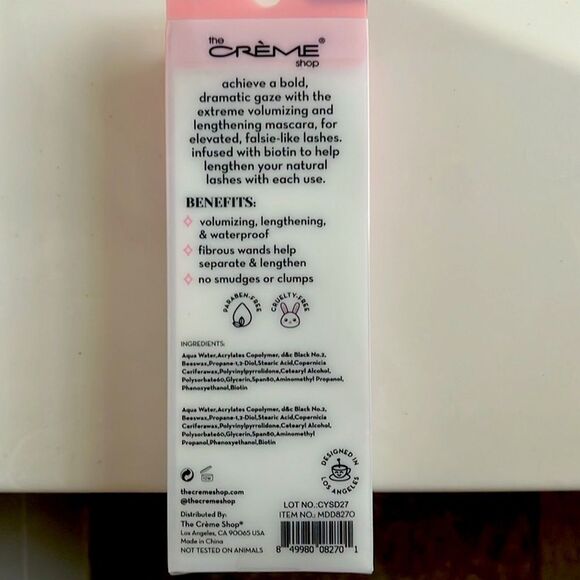 XMAS SALE The Crème Shop 3D Mascara Dramatic Duo - Picture 2 of 6